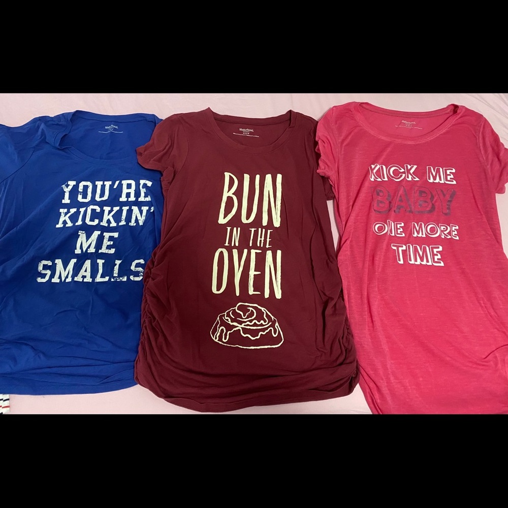 Maternity shirt (9 items)lot -Motherhood Maternity